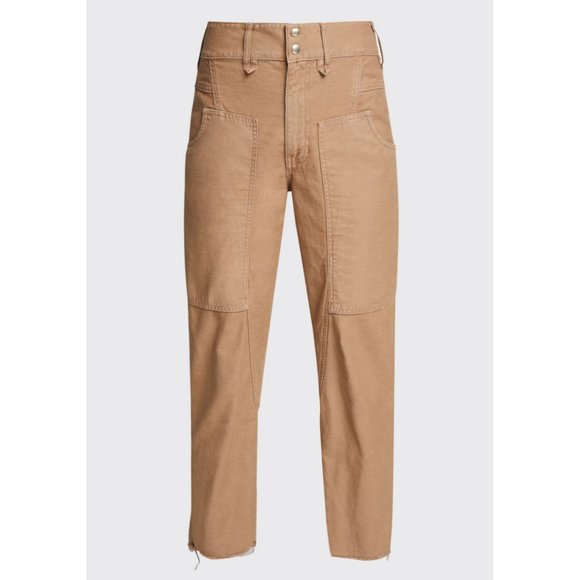 Frame Twisted Utility Pant in Washed Desert - Picture 5 of 10